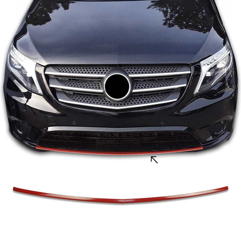 Garniture de Pare-chocs Avant pour Mercedes Vito W447 2014-2019 Acier rogue