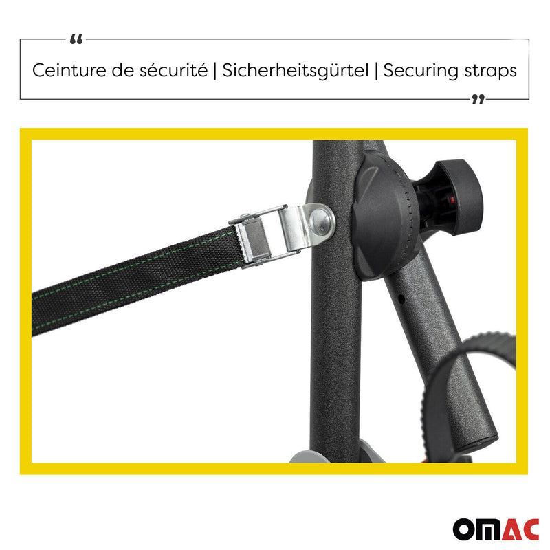 MENABO Porte-vélos sur Hayon pour Nissan Qashqai 2014-2025 3 Vélos