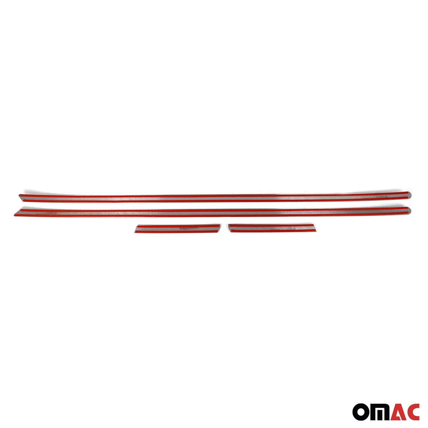 Garniture Baguette de porte latérale pour Skoda Citigo 2011-2025 HB inox 4Pcs