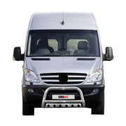 Pare-Buffle Avant Pour Mercedes Sprinter 906 2013-2018 en Acier Argent