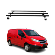 2009-2020 Nissan NV200 Barres transversales de coffre Métal noir 3 Pcs