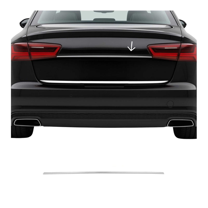 Couvercle de poignée de hayon pour Audi A6 C7 Berline 2011-2015 en acier inox