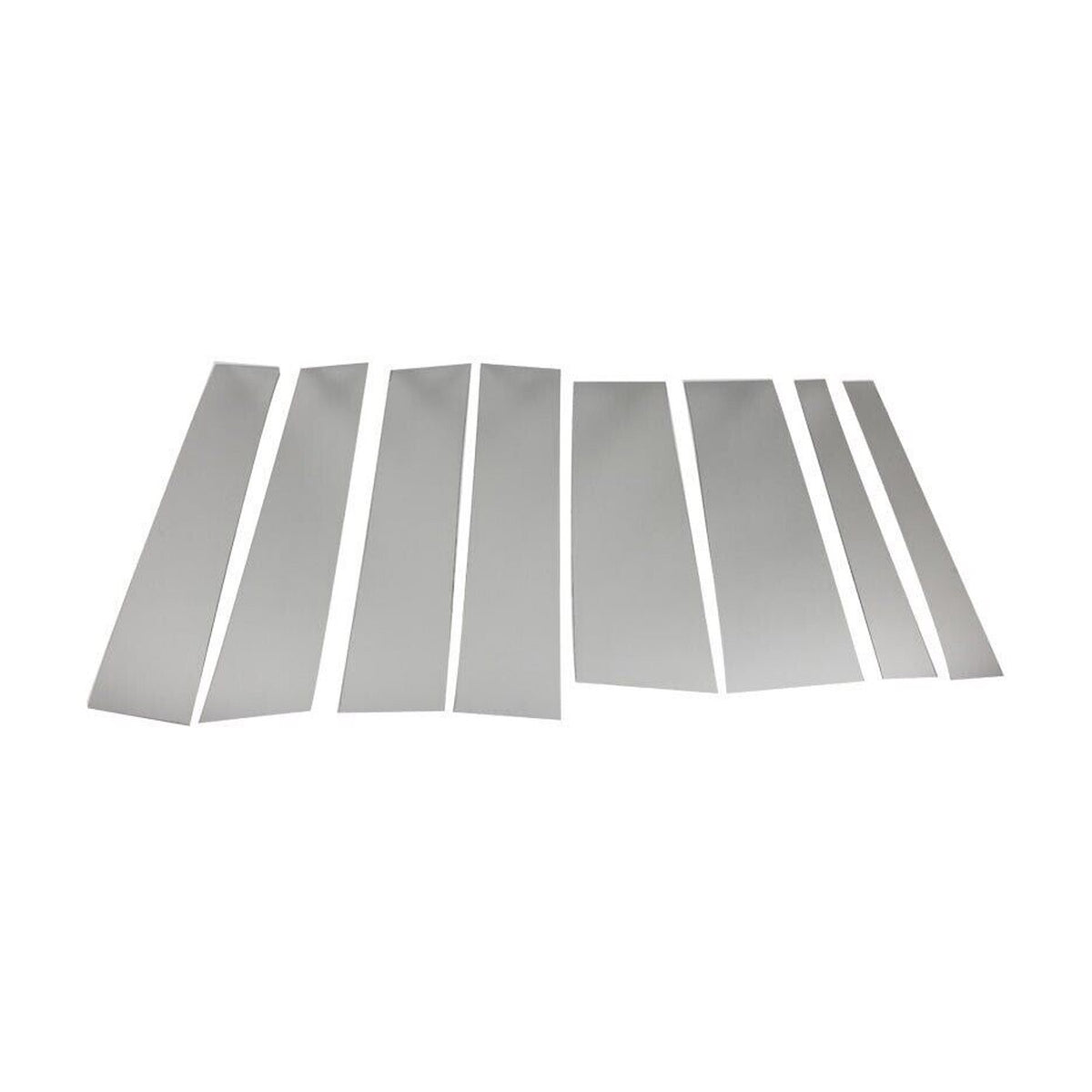 Couverture Garniture de pilier B pour Fiat Doblo 2010-2021 en acier inox 8Pcs