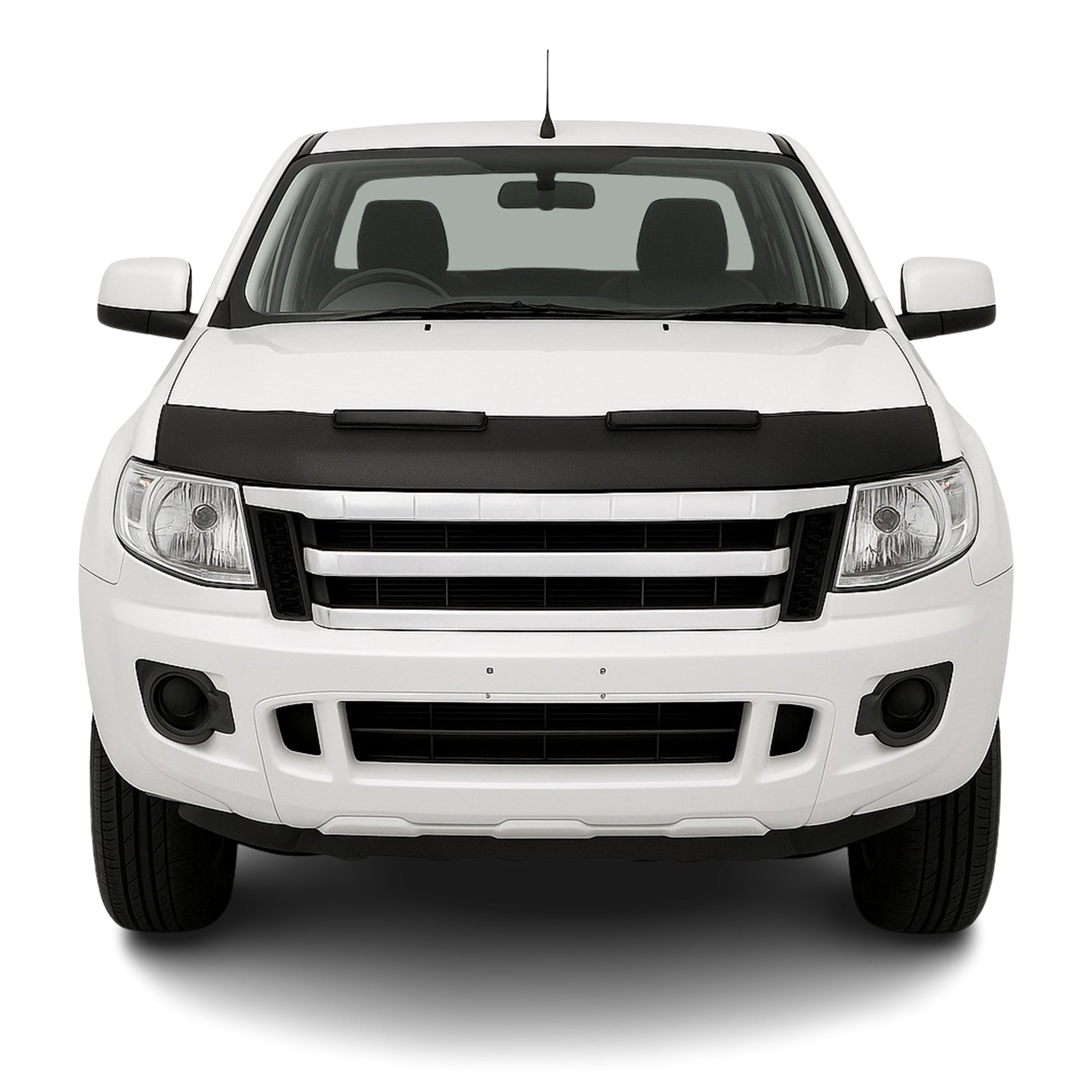 Protège Capot pour Ford Ranger PJ/PK FL 2009-2012 Masque de voiture vinyle Noir