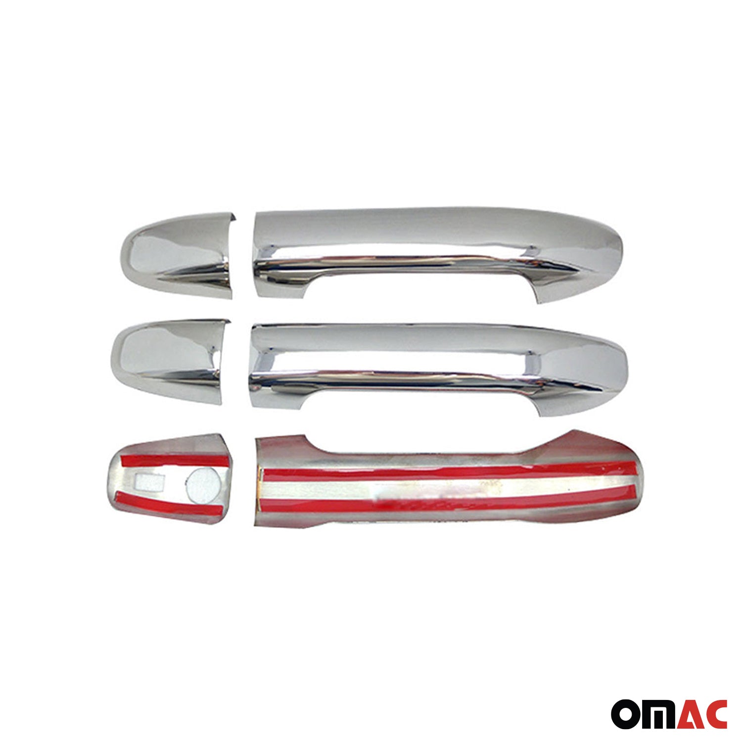 Couverture de poignée de porte pour Mercedes Vito W447 2014-2019 Acier Sans clé