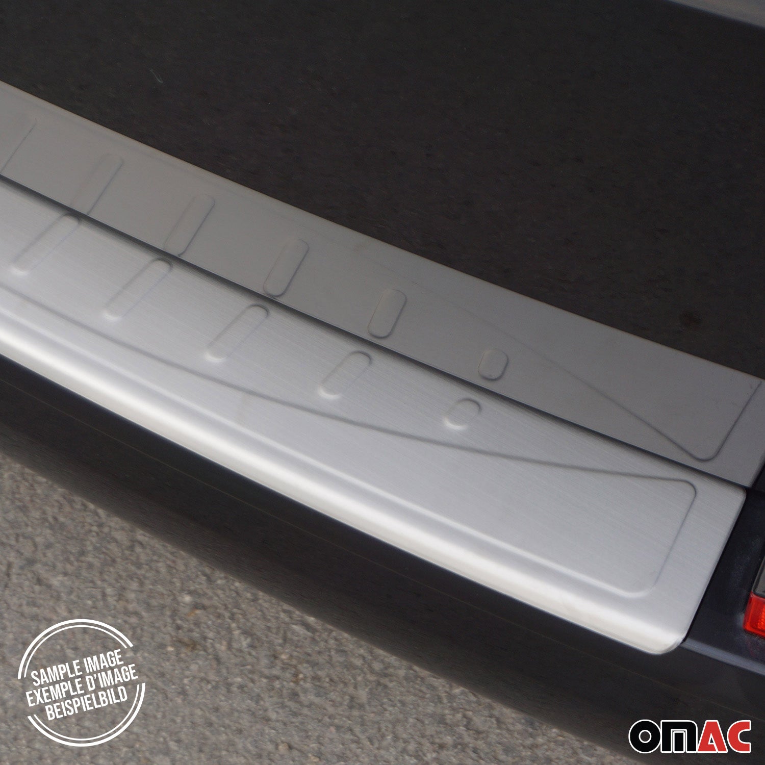 OMAC Protection de Pare-Chocs pour Opel Vivaro B 2014-19 Inox finition brossée