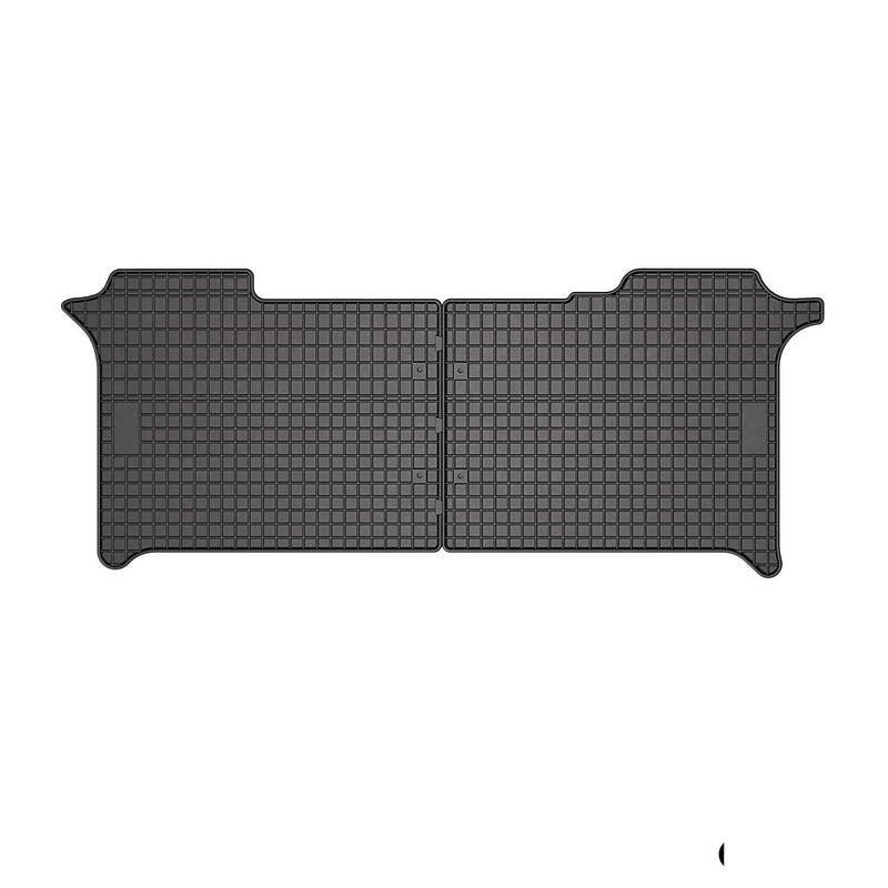 Tapis de Sol pour VW Crafter 2017-2022 2ème rangée Caoutchouc Noir