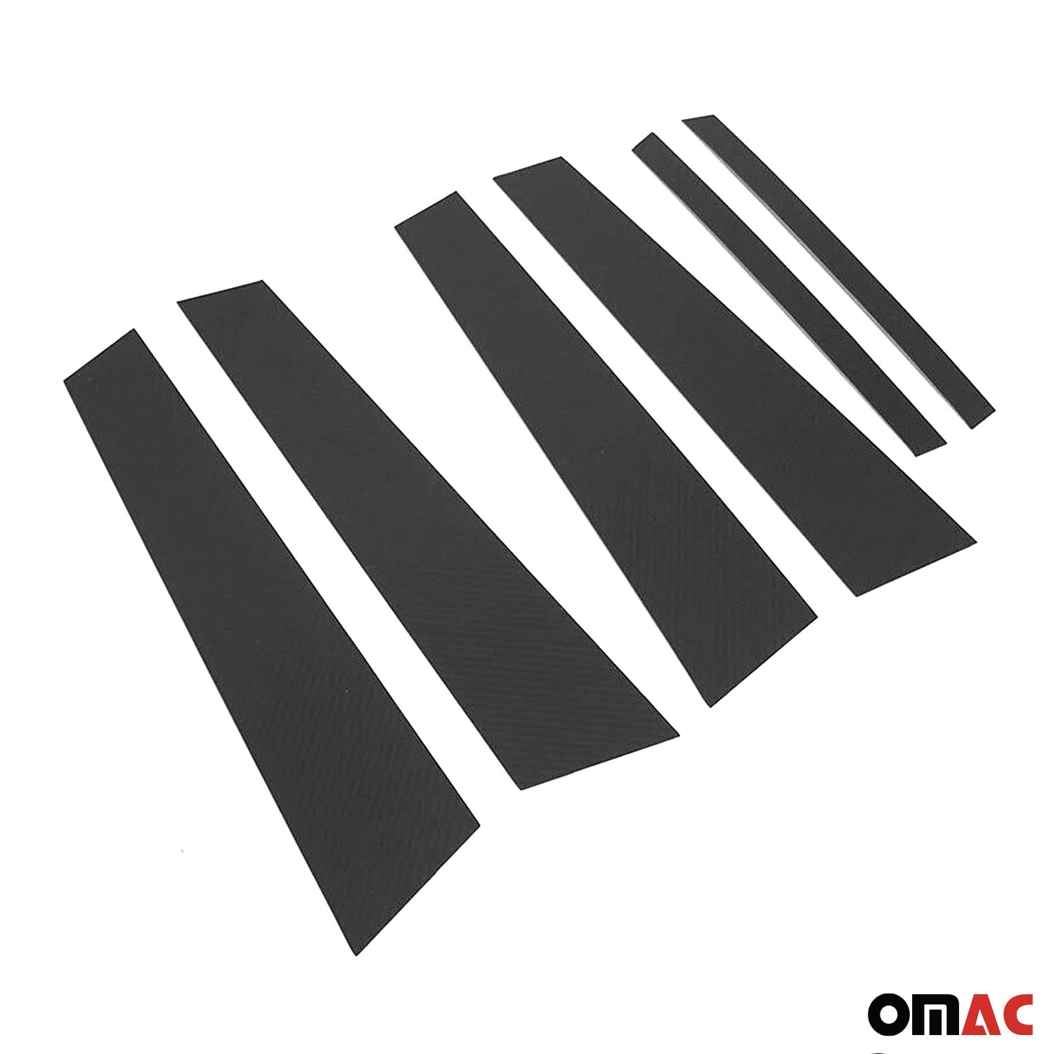 Couverture Garniture de pilier B pour Mercedes Classe C W205 2015-2021 inoxy