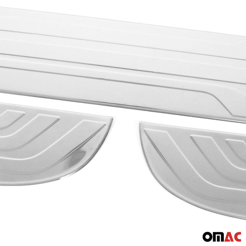 Couverture de Seuil de porte pour Mercedes Sprinter W907 2018-2025 acier inox 3x