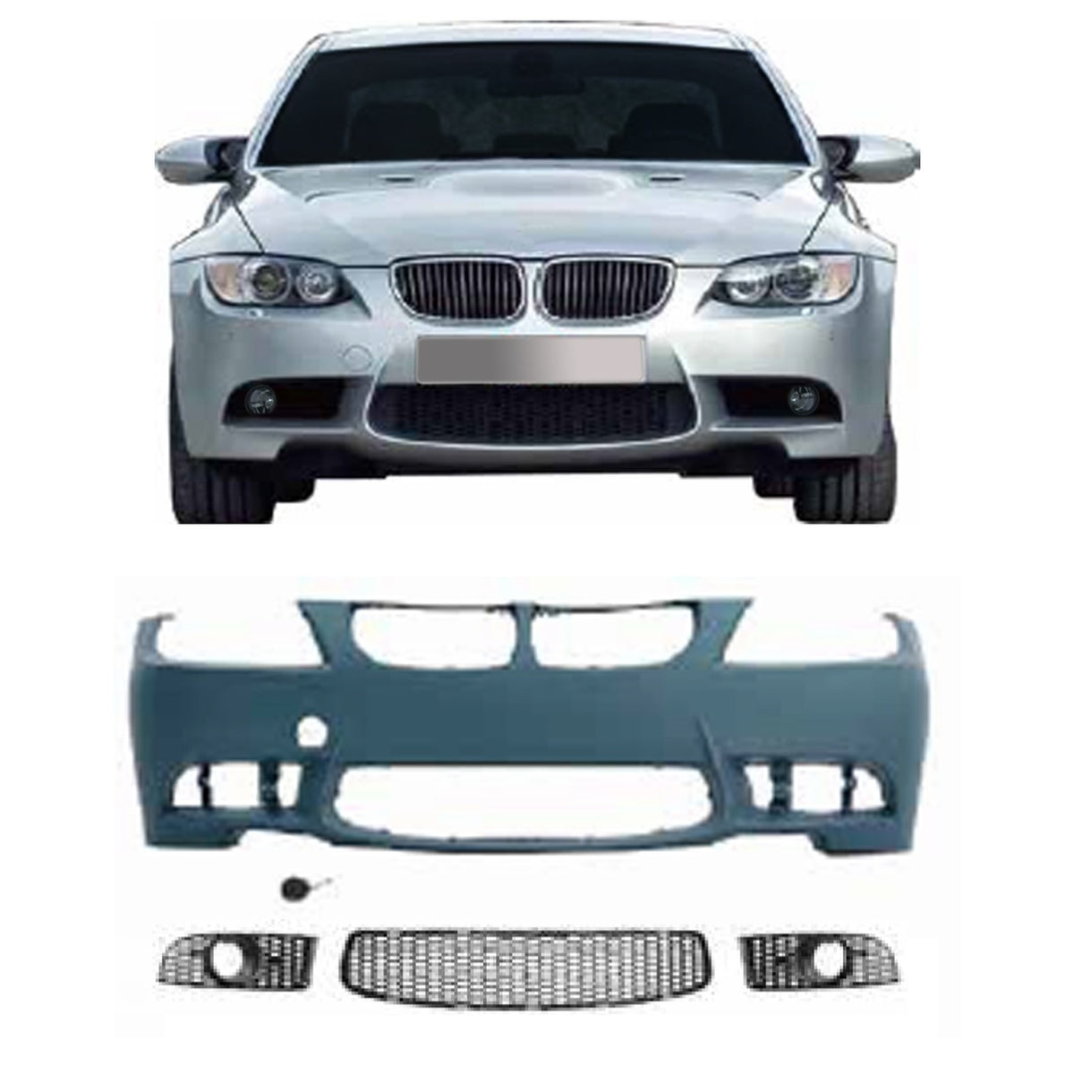 JOM Kit Pare-chocs & Bas de Caisse pour BMW Série 3 E90 2005-2008 Sport-Design