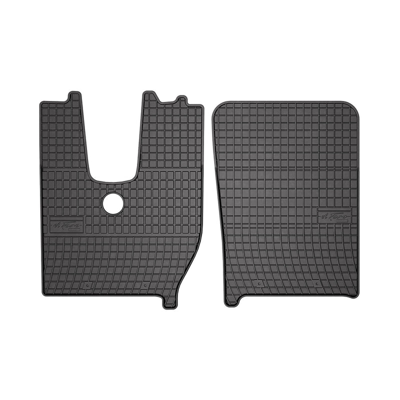 Tapis de Sol pour Iveco S-Way 2019-2022 Caoutchouc Noir