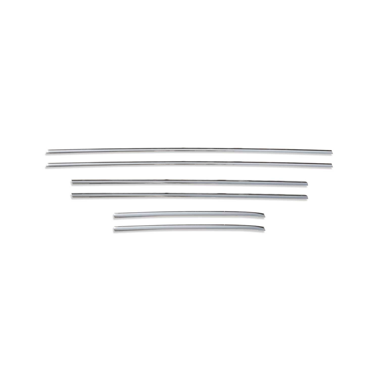 Garniture de Fenêtre pour Fiat 500L 2012-2021 Acier Inox 6Pcs