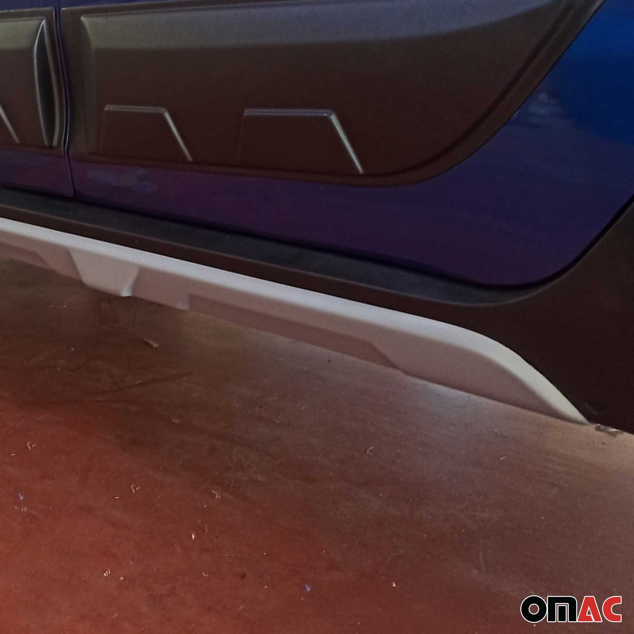 Jupes Latérales de Voiture Side Skirts pour Dacia Duster mk2 2018-24 Gris ABS 2x