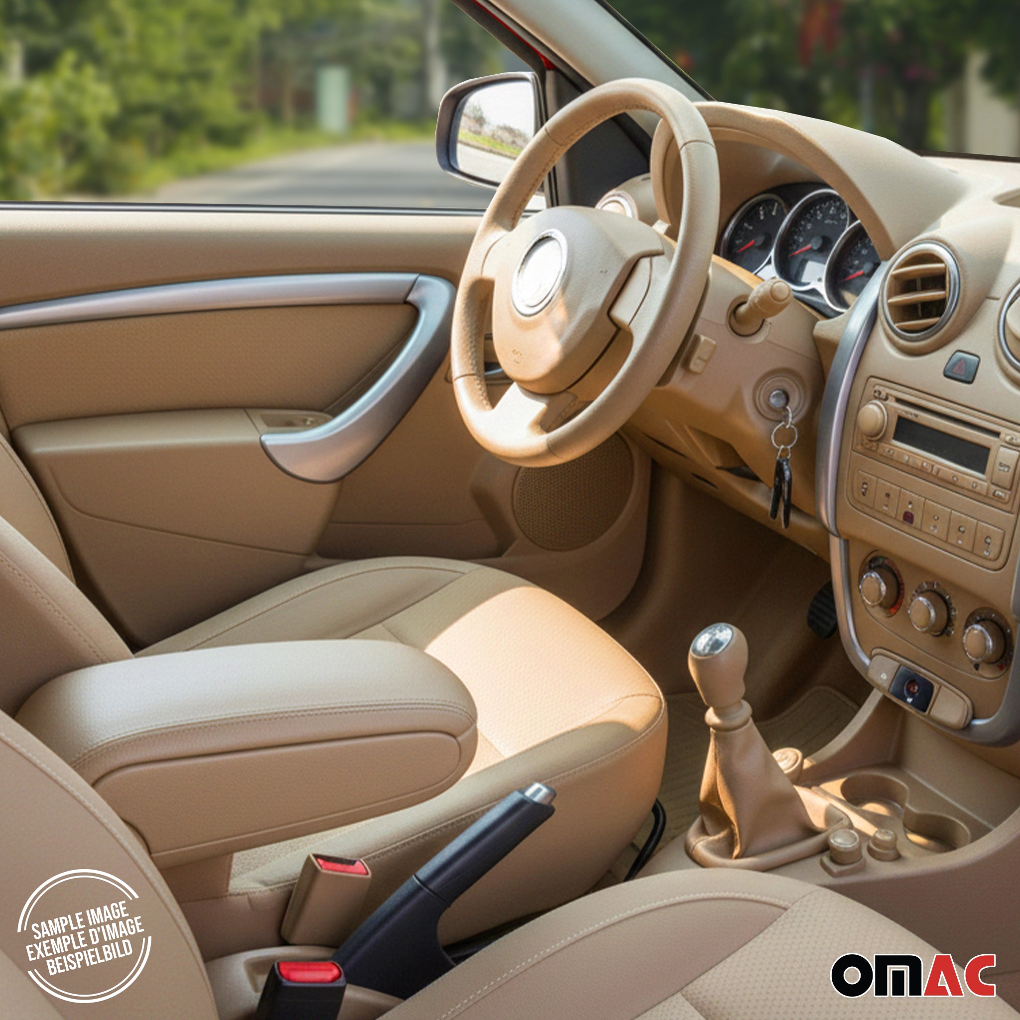 Accoudoir pour Ford Focus 2011-2015 Vinyl Abs Beige