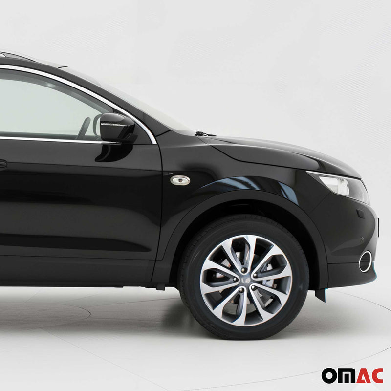 Cadre de Clignotant pour Nissan Qashqai 2007-2014 en acier inoxydable 2Pcs