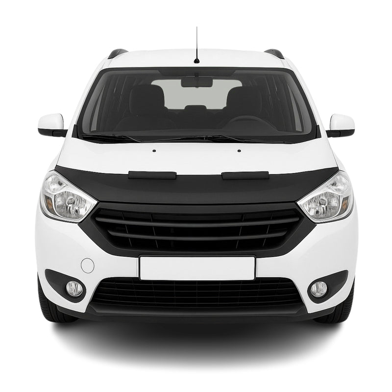Protège Capot pour Dacia Lodgy 2012-2021 Masque de voiture vinyle Noir