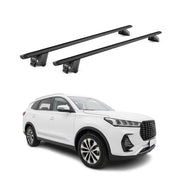 Barres de toit transversales pour DR 7.0 2025-2026 Alu Noir 2 pièces ABE