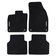 Tapis de Sol de Voiture pour VW ID.4 2021-2026 Velours solide et durable 4Pcs