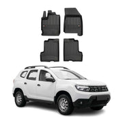 Tapis de Sol pour Dacia Duster 2017-2022 Caoutchouc TPE Noir