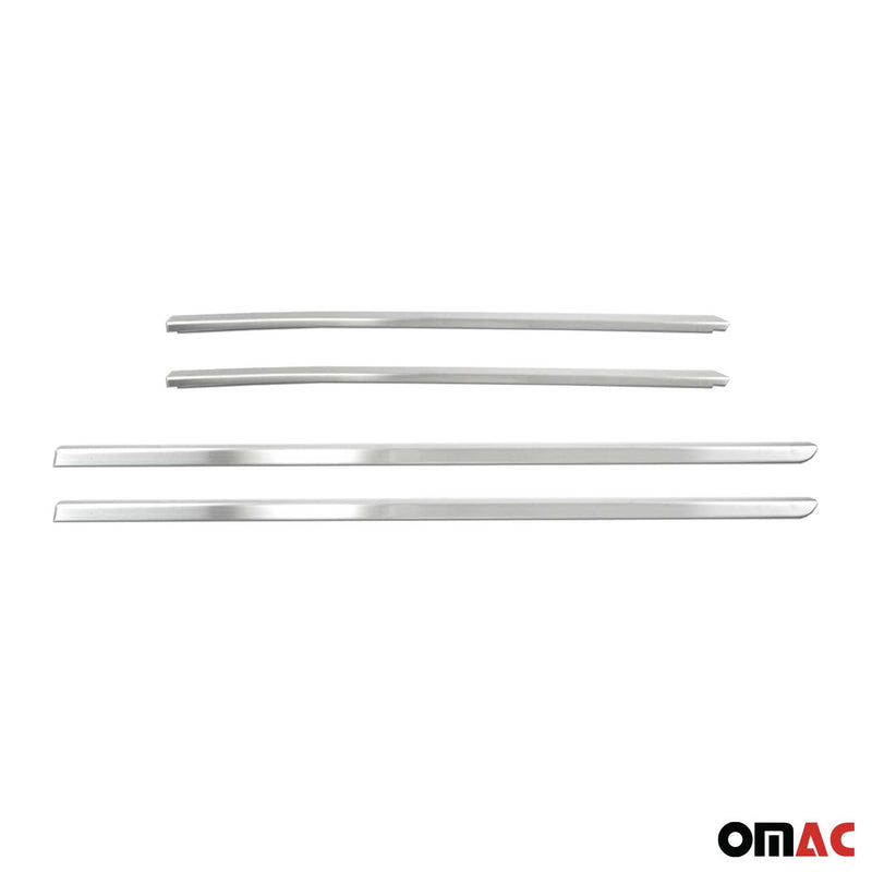 Garniture de Fenêtre pour Dacia Duster 2018-2024 Acier Inox Brossé 4Pcs