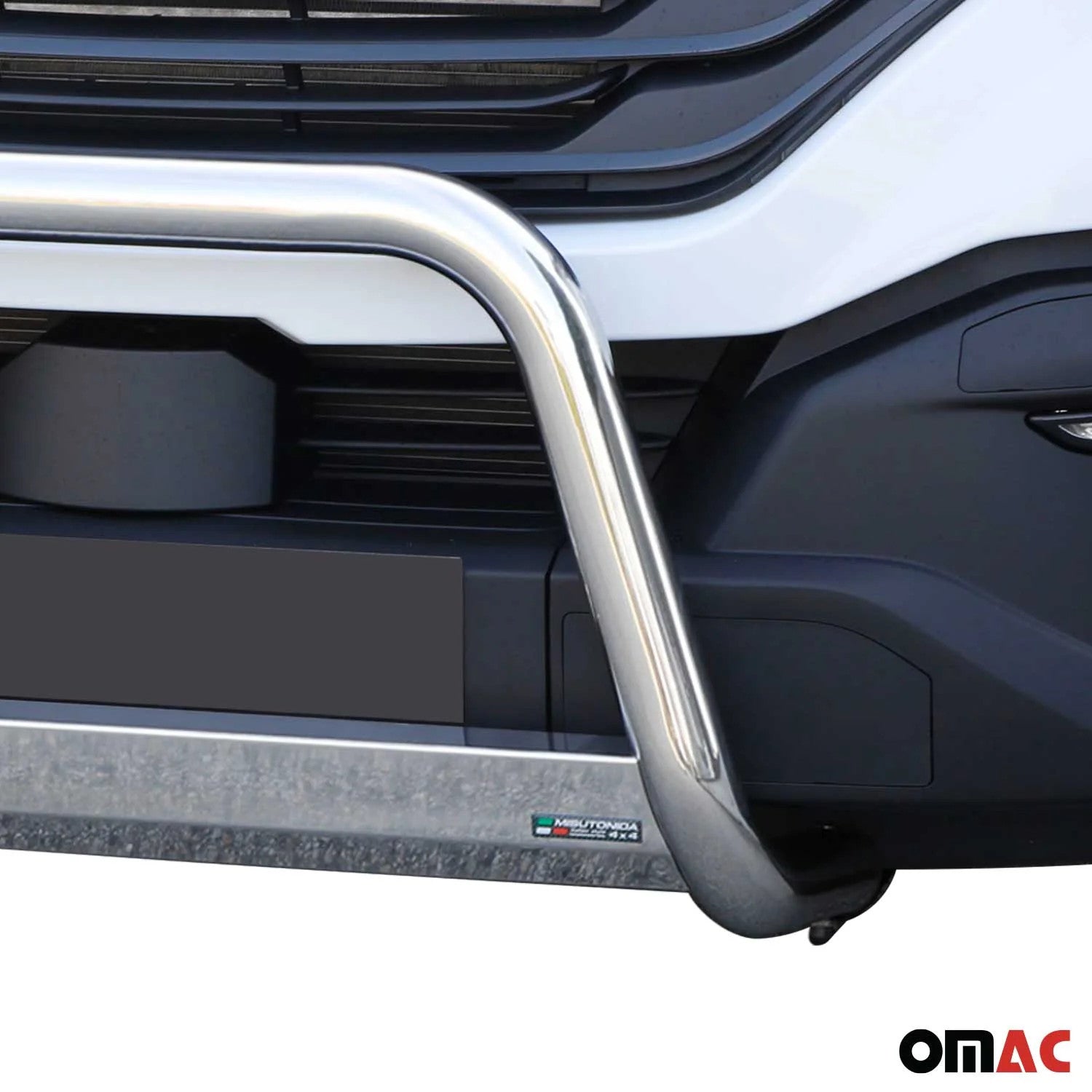 Pare-Buffle Avant Pour Iveco Daily dès 2024 Ø63mm Acier Inoxydable Argent