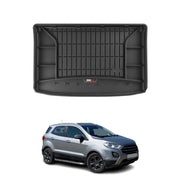 OMAC Tapis de Coffre pour Ford Ecosport 2017-2022 Supérieur TPE Noir