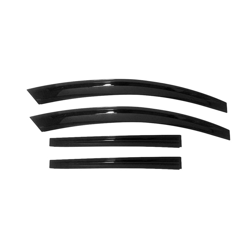 Déflecteurs De Vent Pluie D'air pour Renault Clio HB 2012-2019 Acrylique 4 Pcs