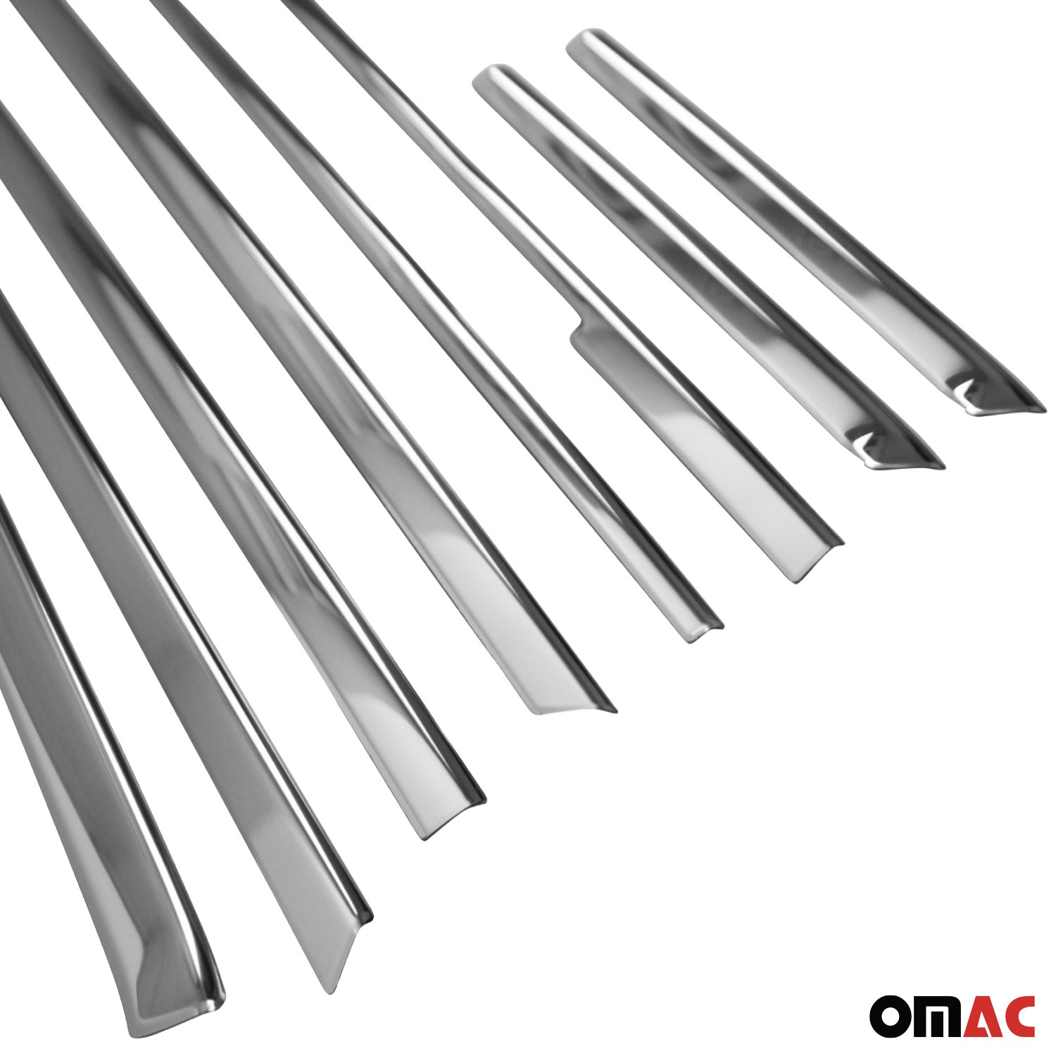 Garniture de Fenêtre pour Mercedes Vito W447 2014-2026 Acier Inox 8Pcs