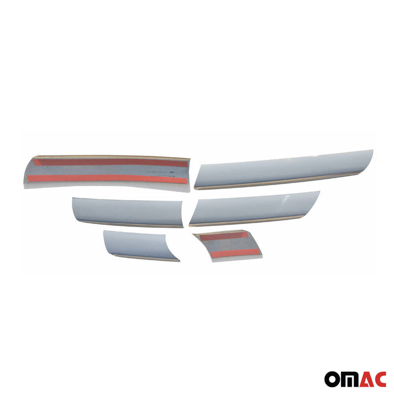 Moulure de Grille de Calandre pour Dacia Logan 2004-2008 Chromé 6Pcs