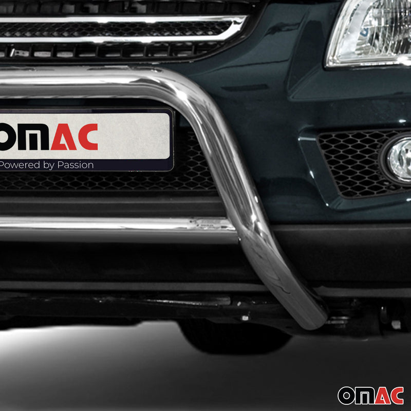 Pare-Buffle Avant Pour Kia Sportage 2008-2010 Argent
