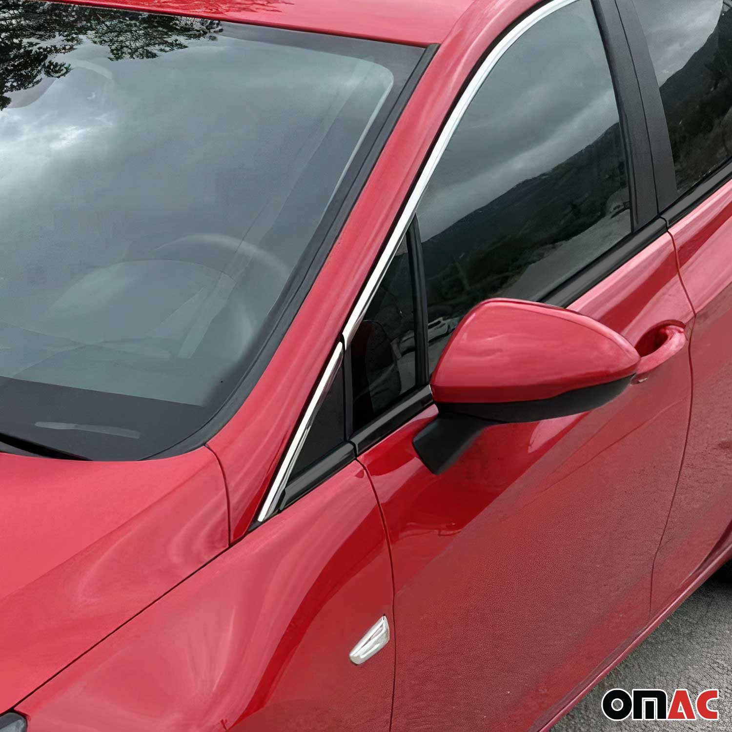 Garniture de Fenêtre pour Opel Astra K HB Acier Inox 8Pcs