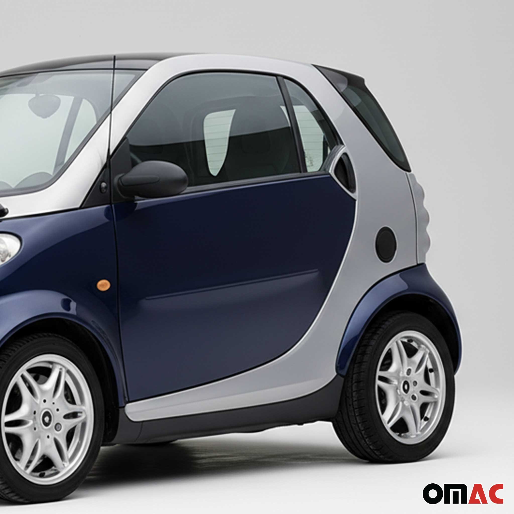 Cadres de poignées de porte intérieures pour Smart ForTwo W450 1998-2007 2Pcs