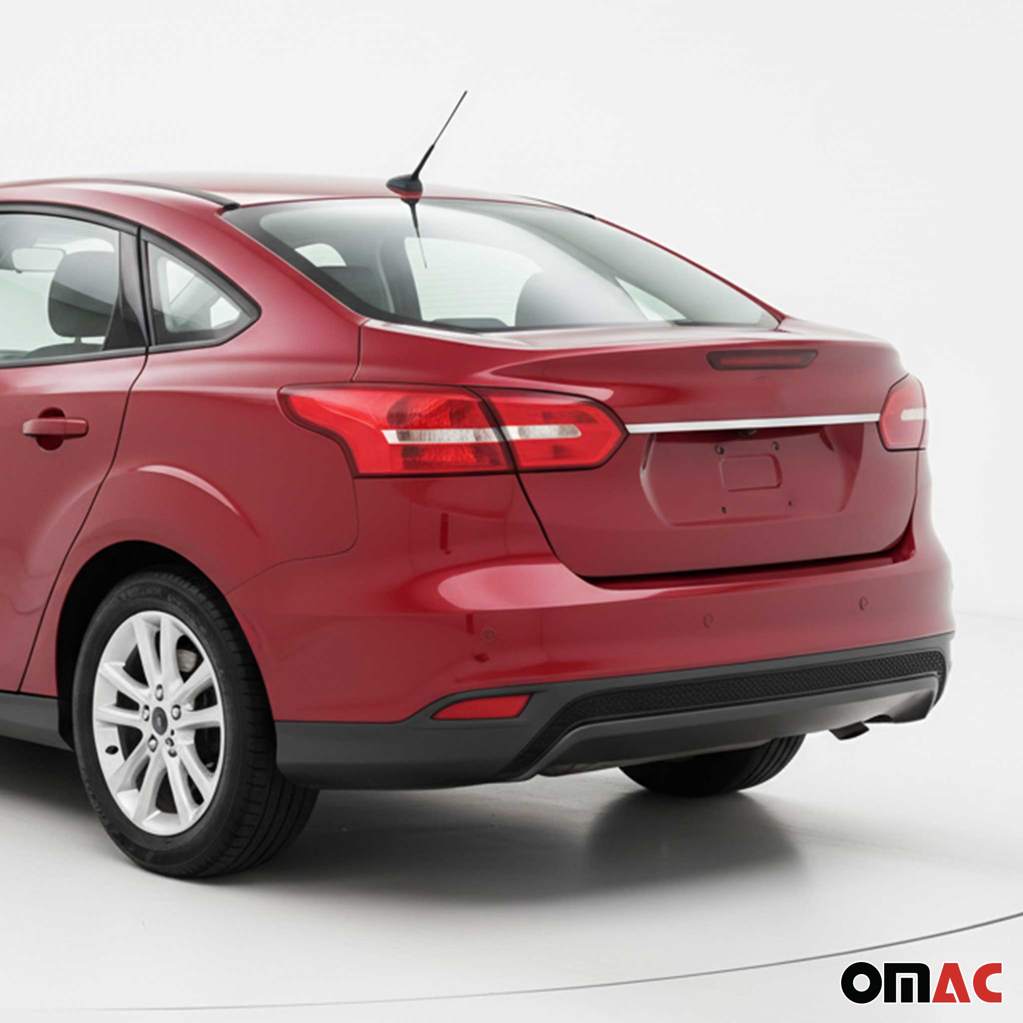 Poignée de Coffre Arrière pour Ford Focus mk3 Berline 2015-2018 FL acier inox