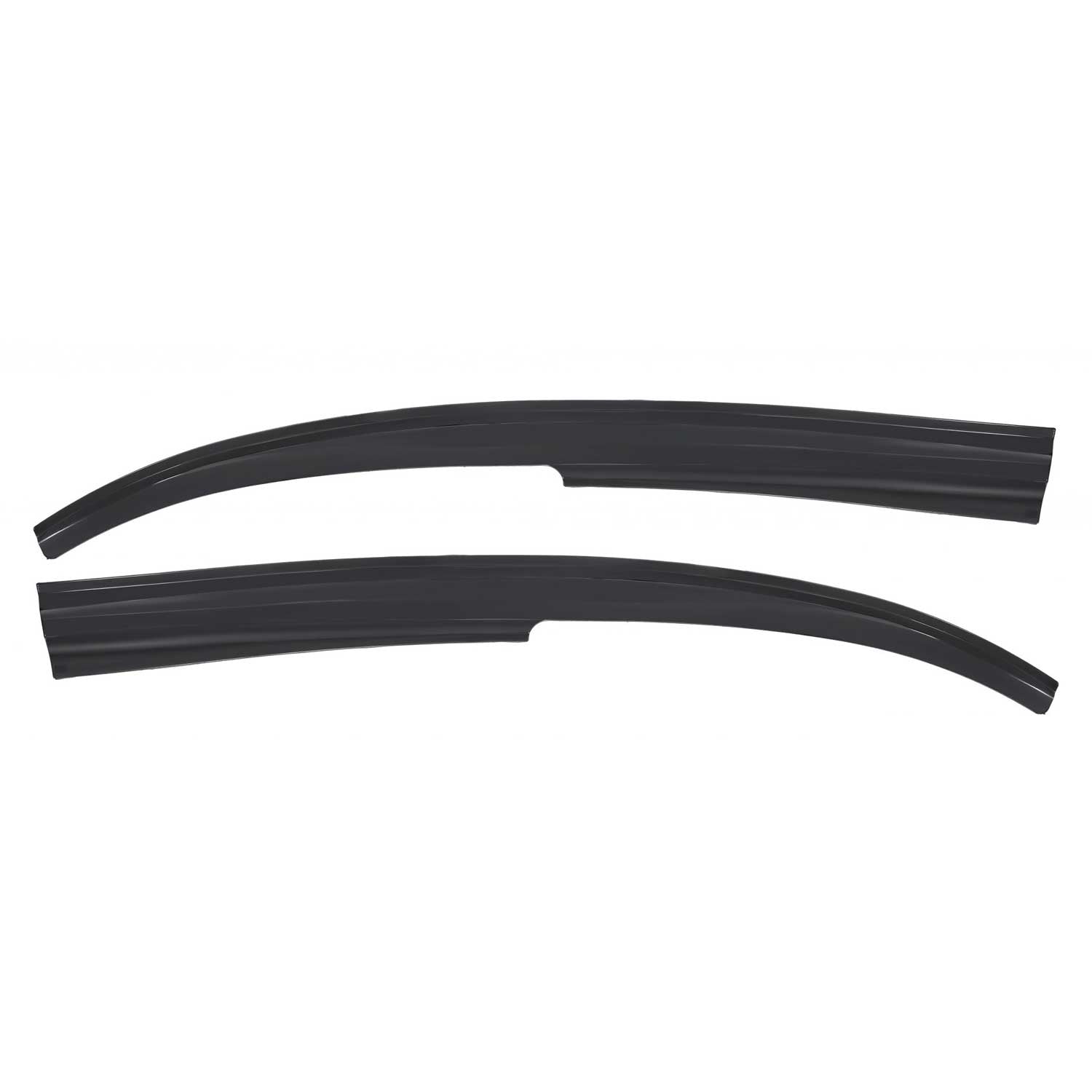 Déflecteurs De Vent Pluie D'air pour Mercedes Citan 2012-2021 Acrylique noir 2x