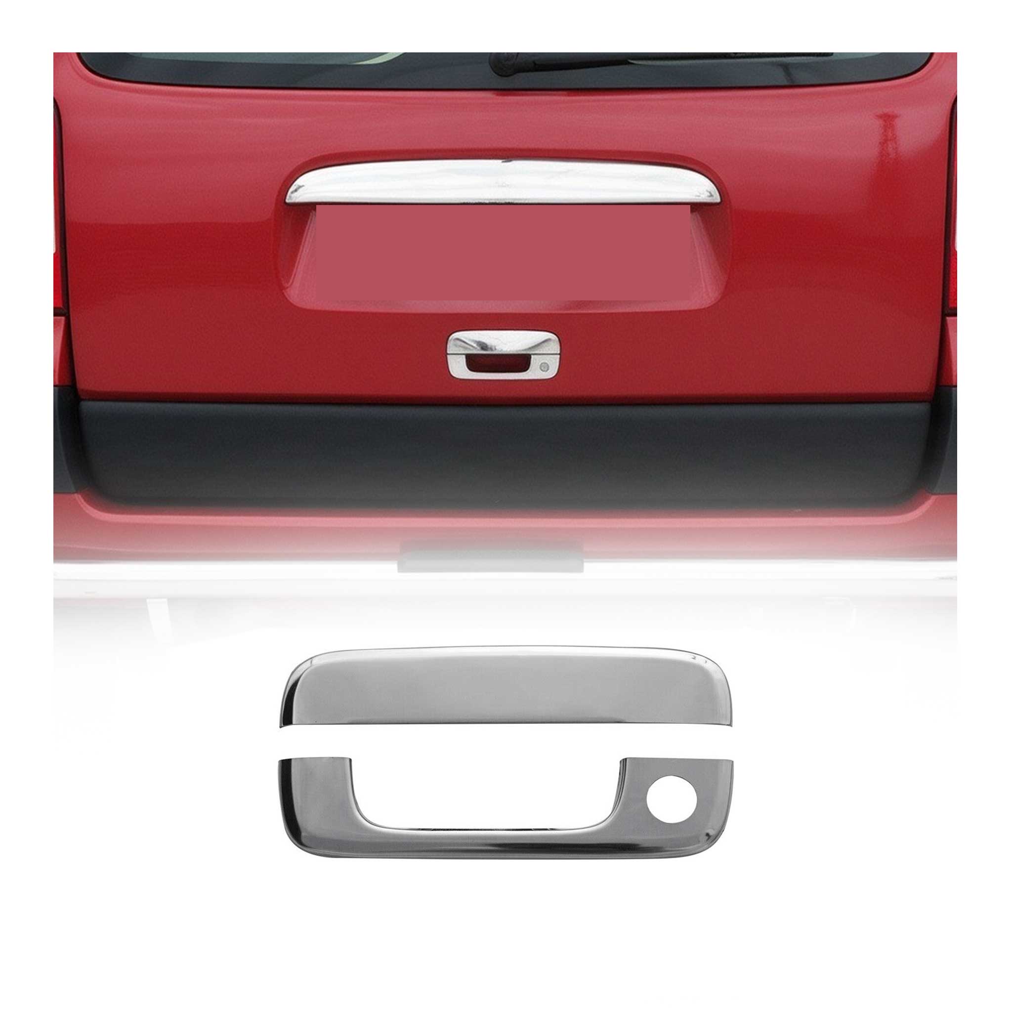 Garniture supérieure de Coffre pour Citroen Berlingo 1996-2008 acier inox 2 Pcs