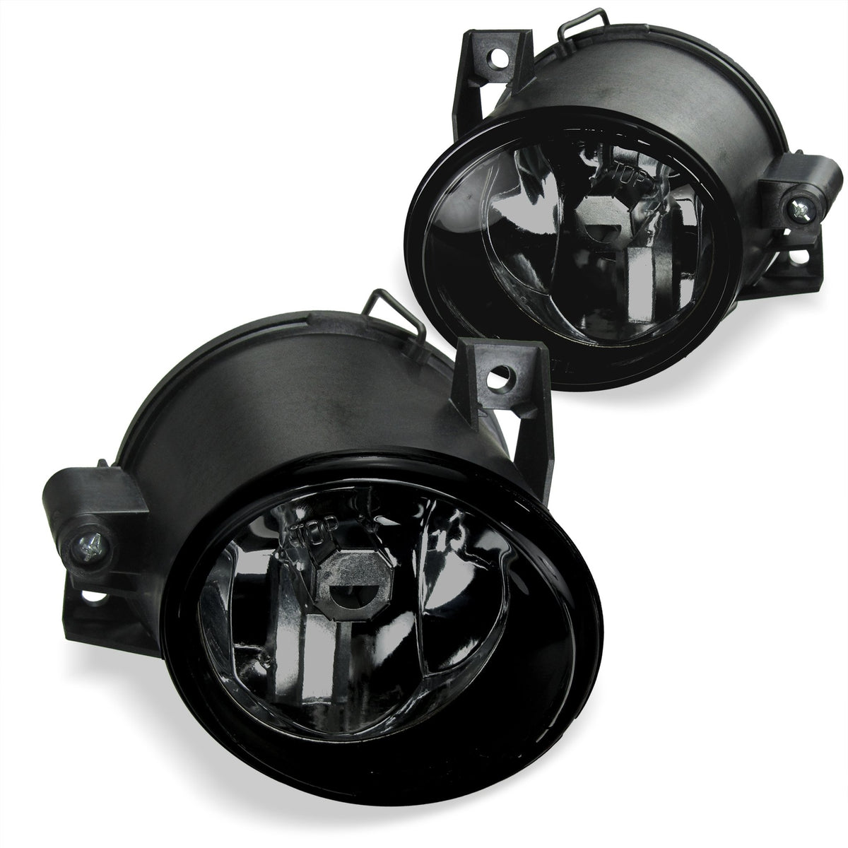 JOM Feux Antibrouillard pour Seat Leon Toledo 2005-2009 Ibiza 2002-2008 VW Polo 9N 2001-2005 smoke