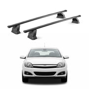 Barres de toit transversales acier pour Opel Astra H HB Break Berline 2004-2009