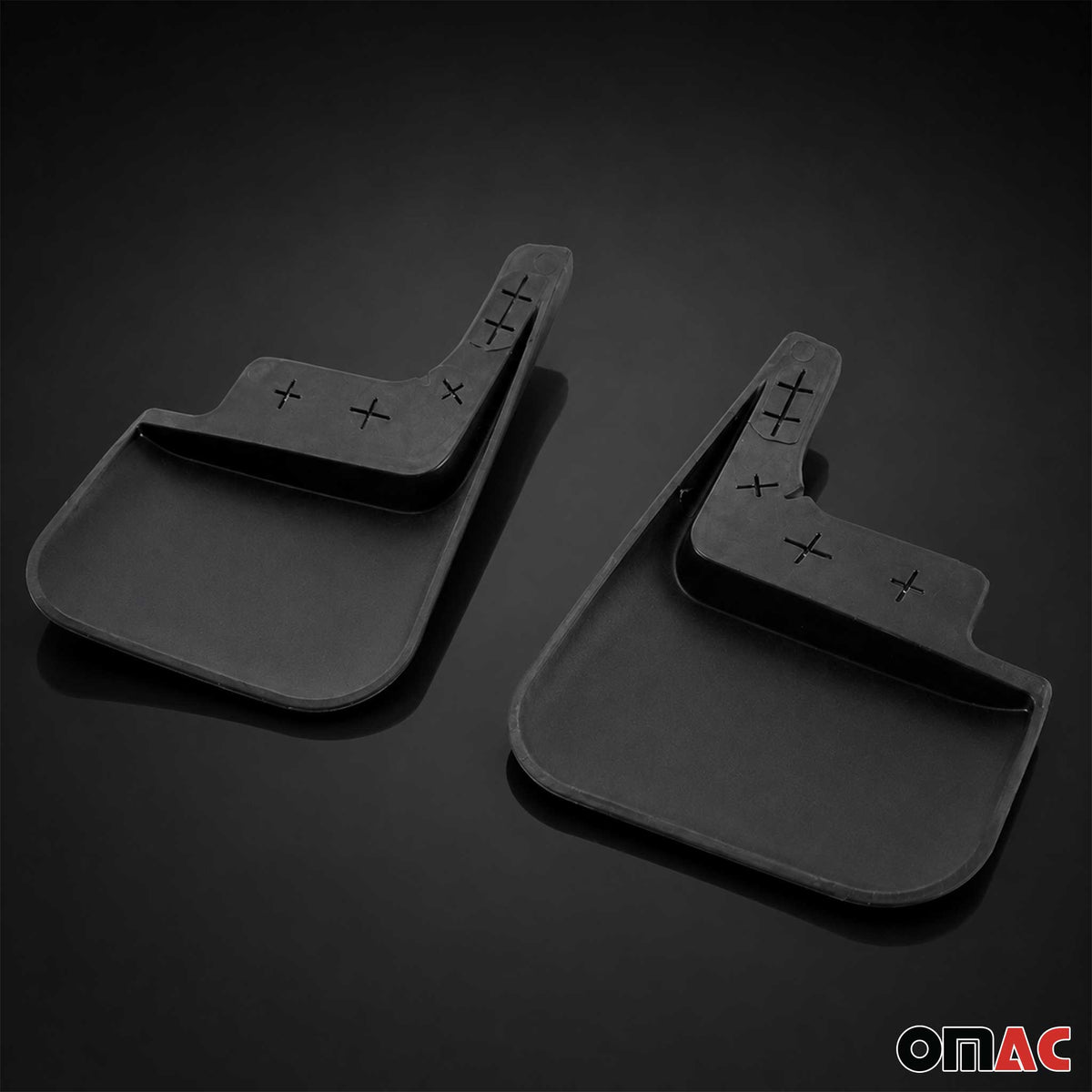 Bavettes Garde-Boue Universal pour Mazda CX-5 II 2017-2025 2Pcs Noir