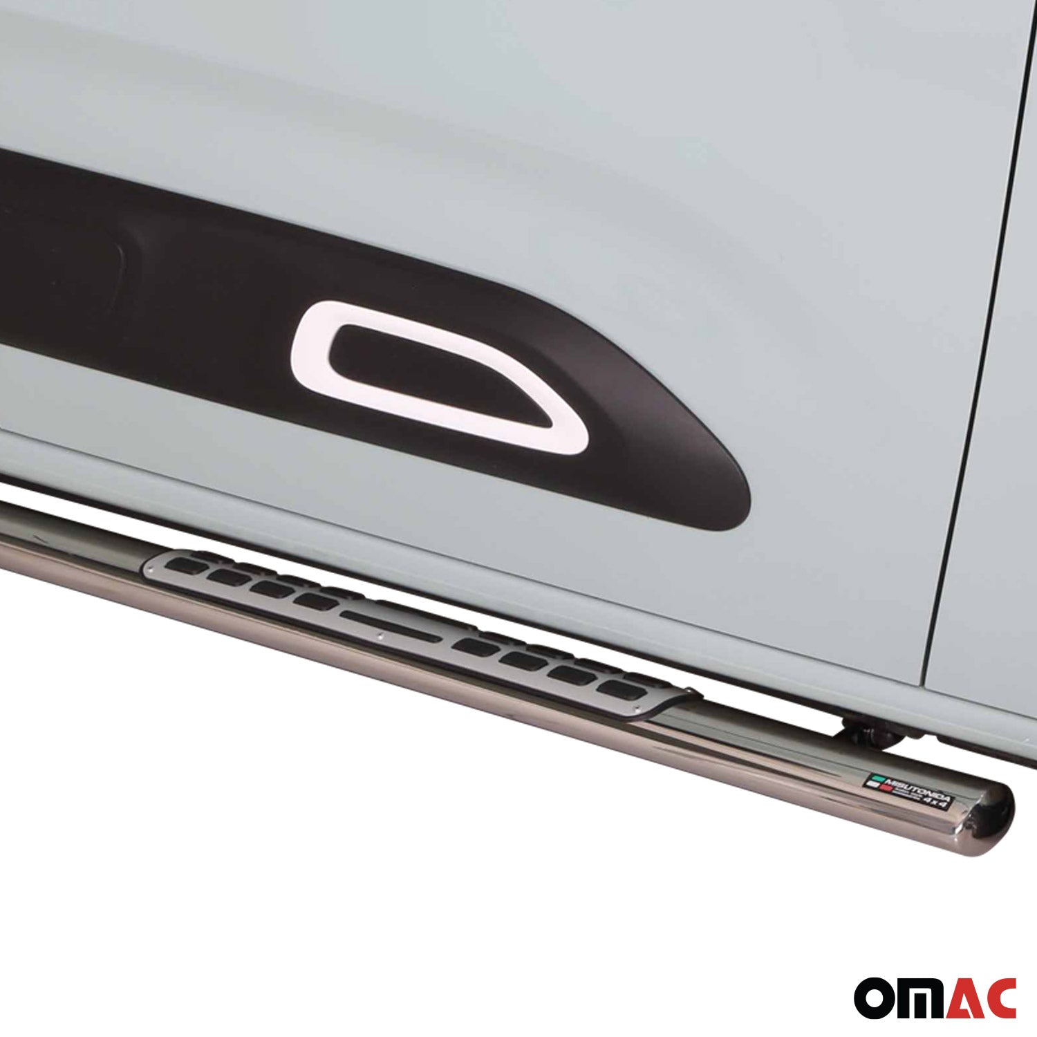 Marchepieds Latéraux pour Citroen Berlingo 2018-2025 Acier Inoxydable Argent