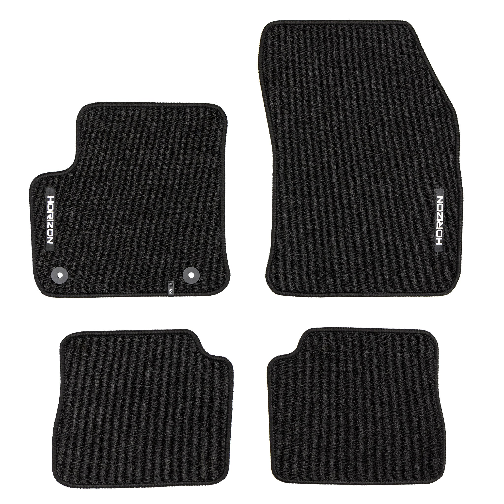 Tapis de Sol de Voiture pour Citroen e-C4X 2022-2026 Velours Imperméable 4Pcs