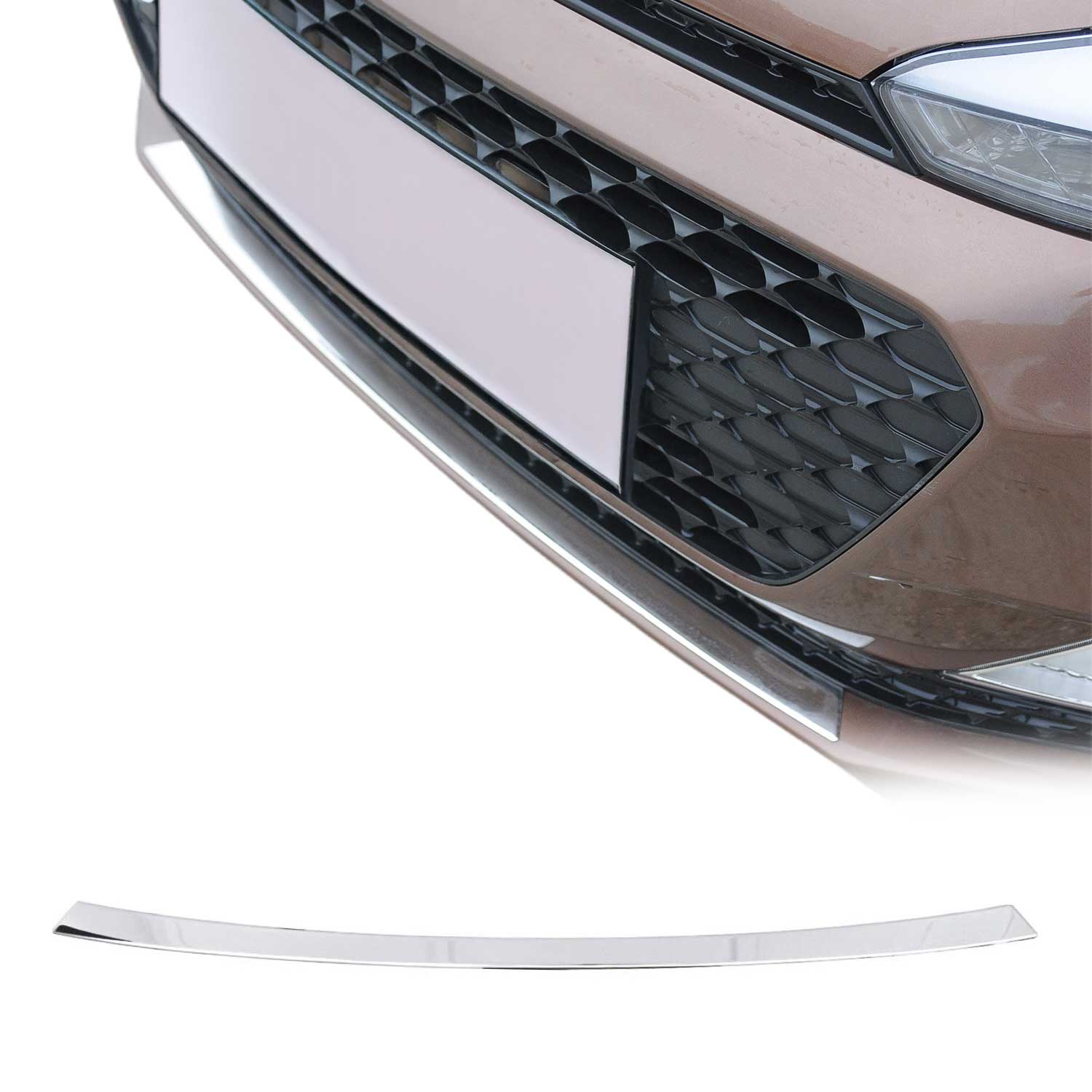 Garniture de Pare-chocs Avant pour Hyundai i20 2014-2018 Chromé
