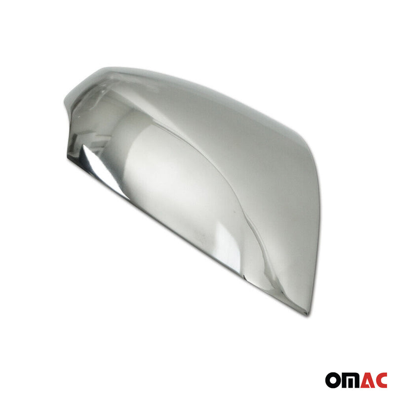 Coques de Rétroviseurs pour Renault Fluence 2010-2014 en Acier Chromé Argent