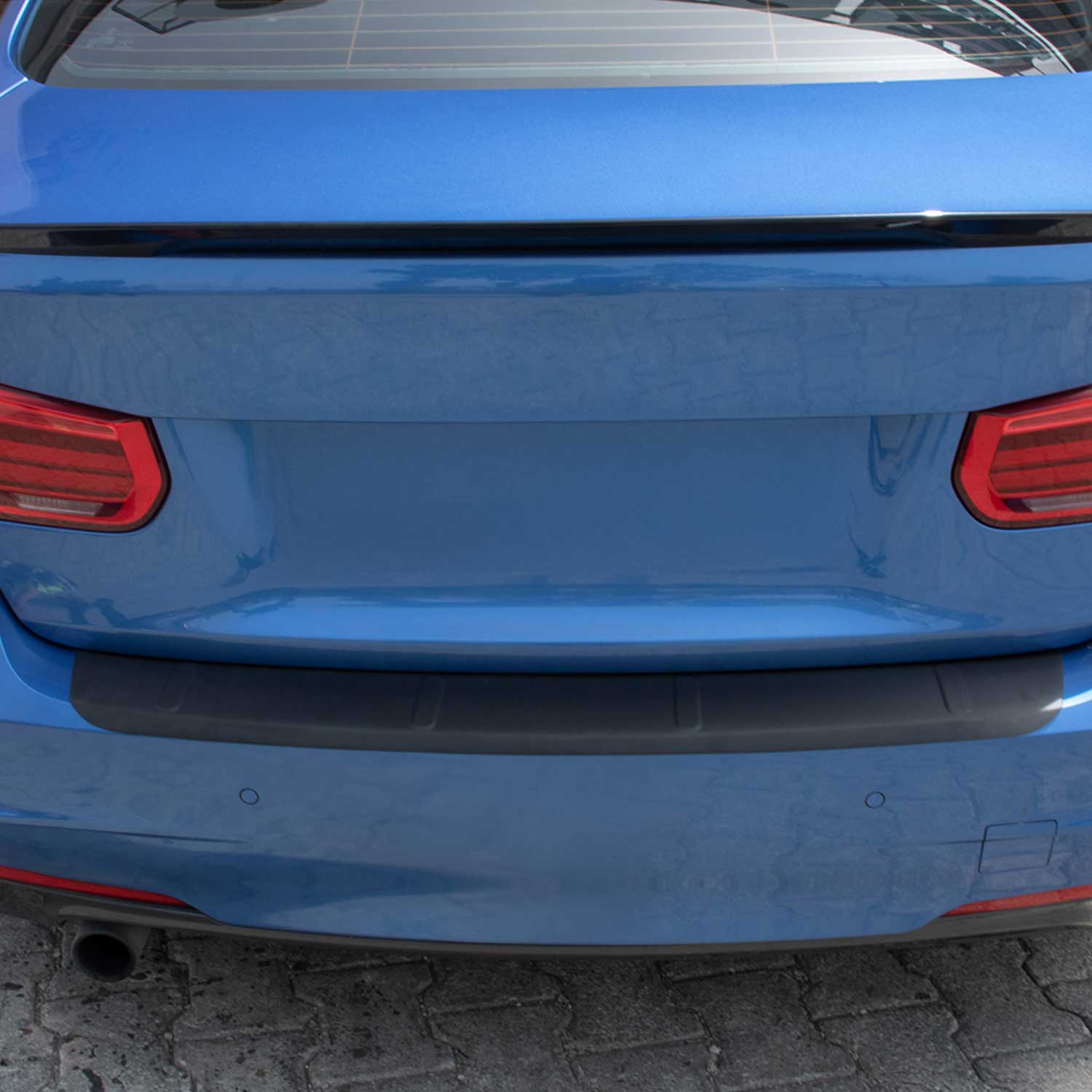 Protection seuil de pare-chocs arriére pour BMW Série 3 F30 2012-2019 ABS