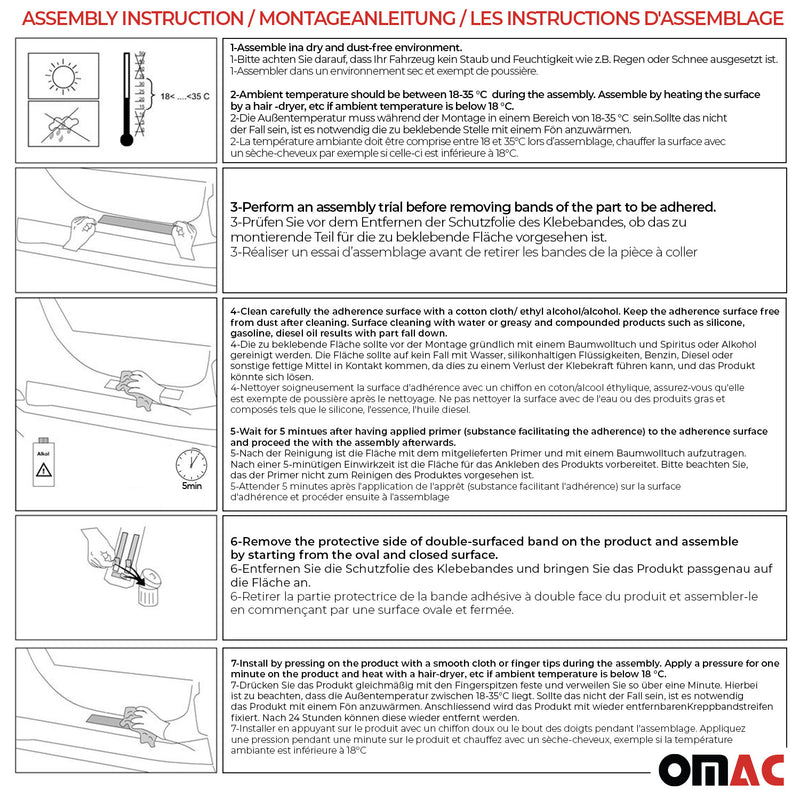 Couverture de Seuil de porte pour Opel Mokka Sintra Meriva inox