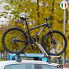 MENABO Porte-vélo Aluminium sur Toit - Antivol Sécurisé pour un Vélo en Aluminum