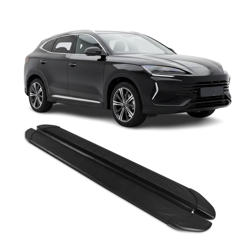 2023-2025 BYD Seal U SUV Marchepieds Latéraux pédale Alu Noir 2Pcs