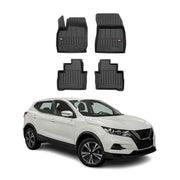 Tapis de Sol pour Nissan Qashqai 2021-2026 TPE Noir