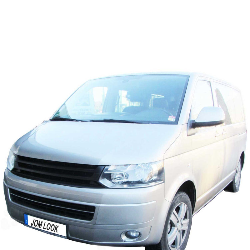 Calandre JOM Pare-chocs avant pour Volkswagen T5 Facelift 2009-2015 ABS Noir 1x