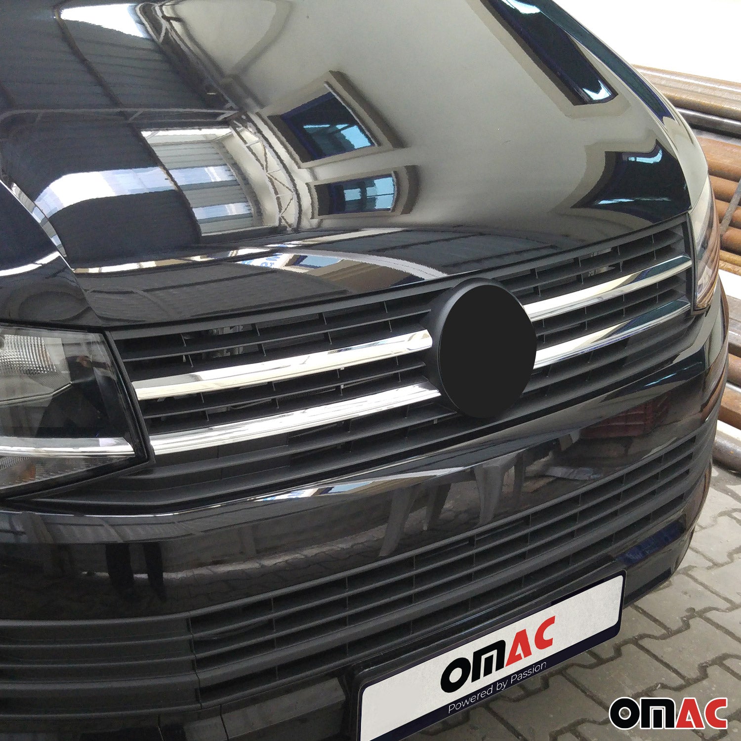 Moulure de Grille de Calandre pour VW T6 Transporter 2015-2019 Pre-FL Acier 4x