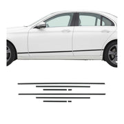 Garniture Baguette de porte latérale pour Mercedes Classe C W205 2015-2025 Alu